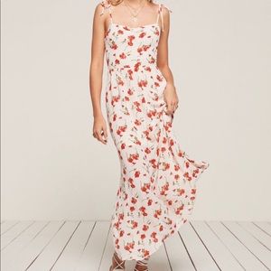 Brand new Reformation Sylvie Dress in Jubilee S